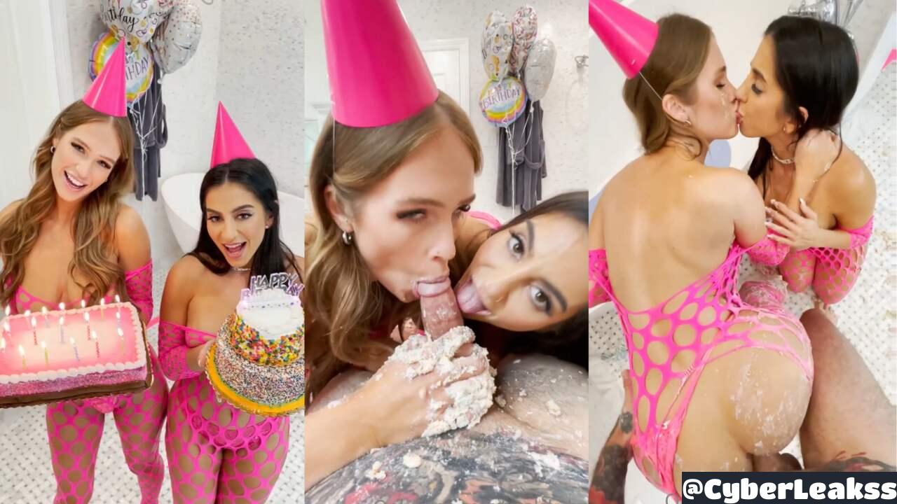 Sky Bri Birthday Threesome Video Leaked