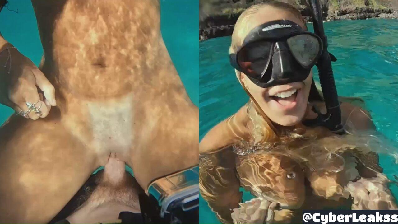 anywaybrittnaay underwater sex tape video leaked